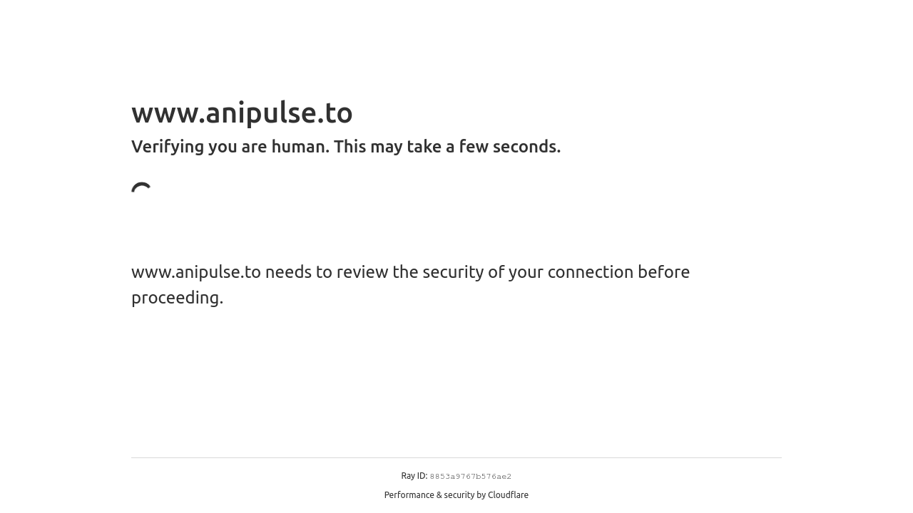 Screenshot of the site AniPulse