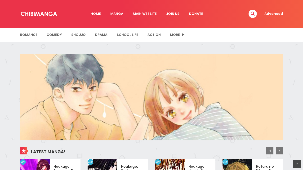 Screenshot of the site Chibi Manga Reader