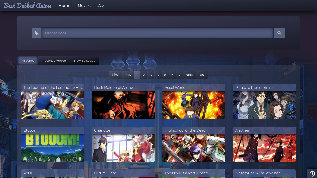 All dubbed anime online website